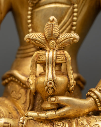 Vasudhara Copper Statue | Buddhist Goddess of Abundance Nepal