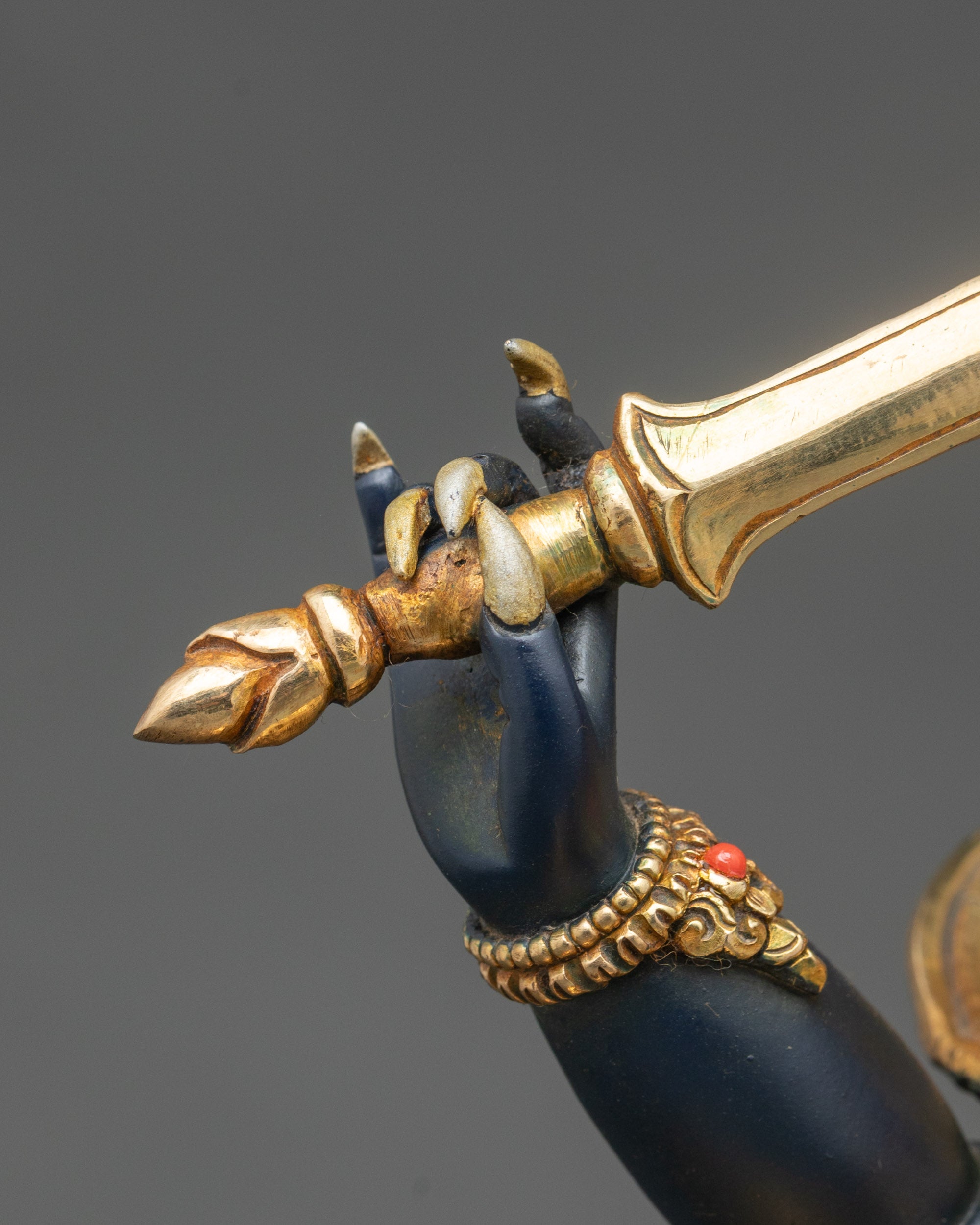 Wrathful Achala Meditation Statue | Handcrafted Buddhist Sculpture