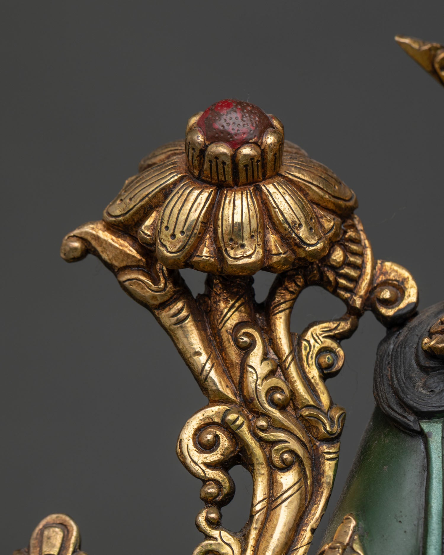 Green Tara Statue | Swift Protector & Compassionate Mother Icon