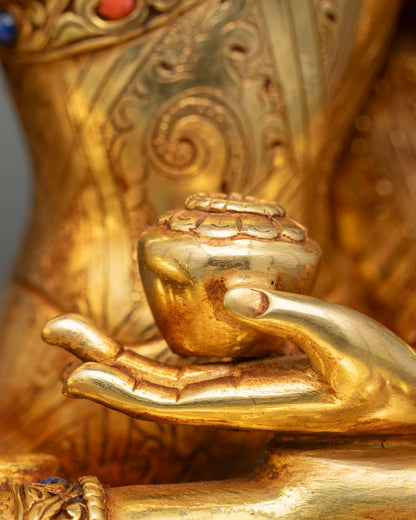 Three Buddha Sculpture Set – Handmade Meditation Altar Figures