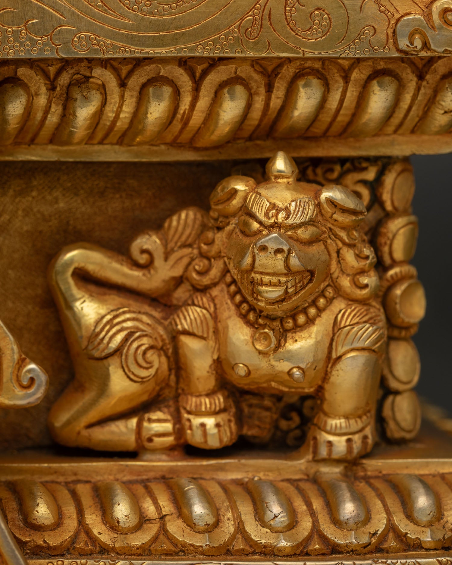 Vajrasattva with Throne Statue | Handcrafted Himalayan Buddhist Art