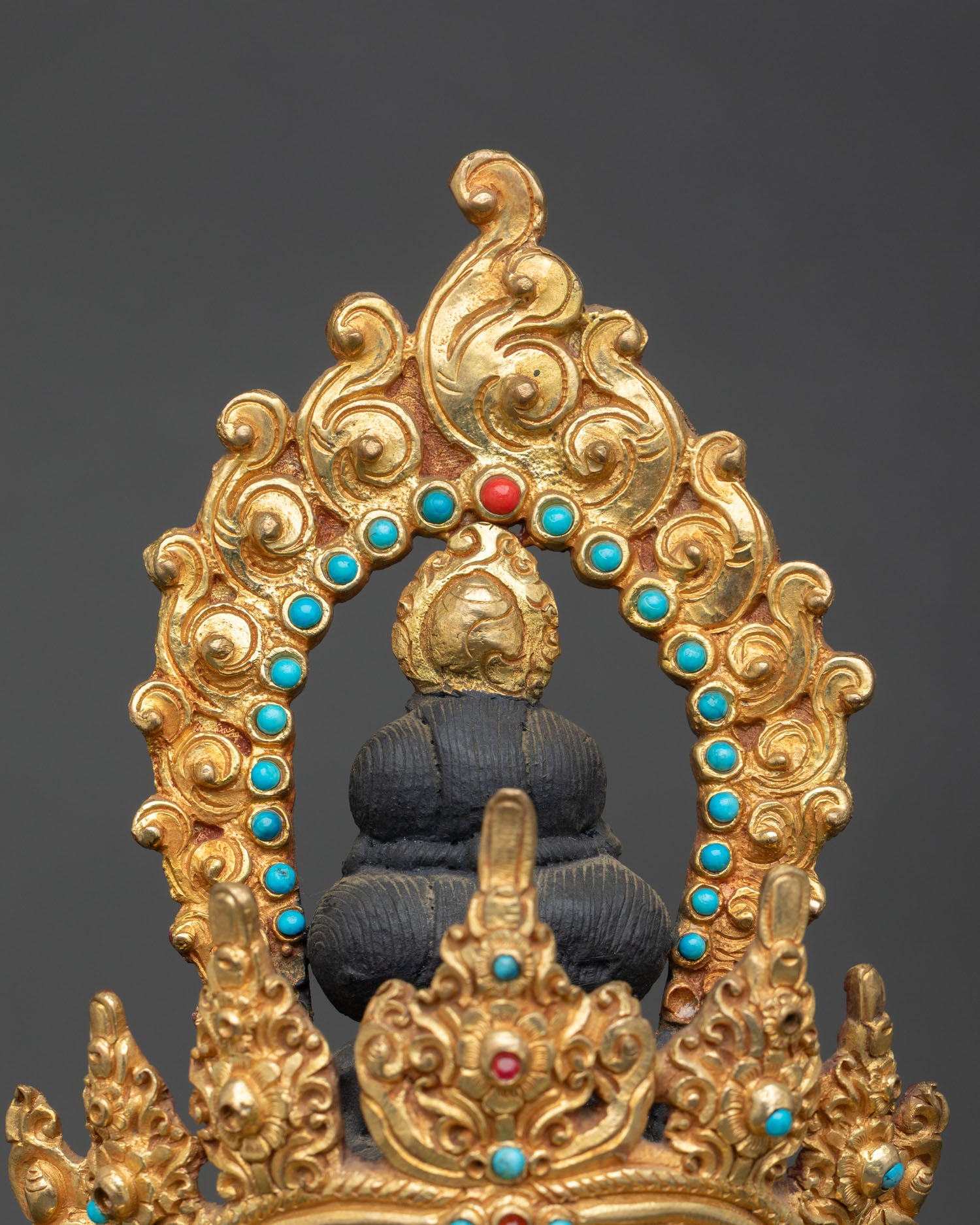 Amitayus Copper Statue | Traditionally Crafted Sculpture Nepal