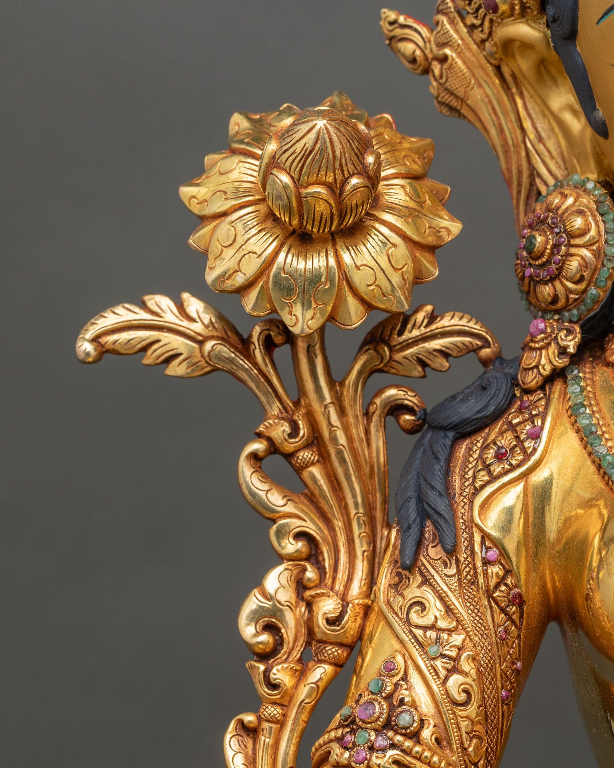 Bodhisattva Set Statue | Handcrafted Tibetan Sculpture Collection