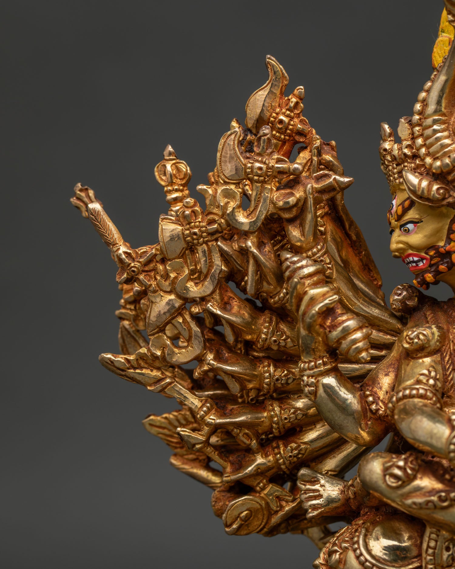 Yamantaka Statue | Traditional Newari Artisan Craft