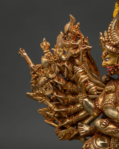 Yamantaka Statue | Traditional Newari Artisan Craft