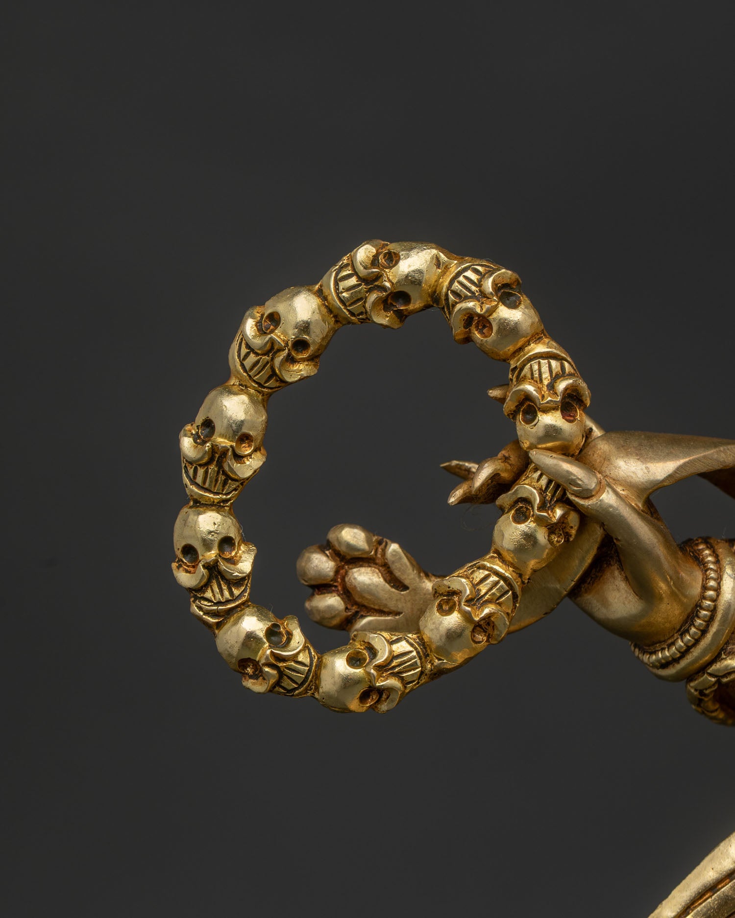 Luxurious Six-Armed Mahakala Statue | Wrathful Dharma Protector Deity