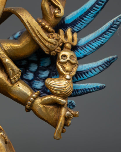 Vajrakilaya Yab-Yum Statue | Powerful Buddhist Wrathful Deity