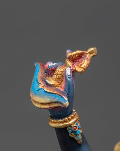 Dakini Simha Mukha Statue | Lion-Faced Wrathful Protector Deity