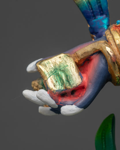 Six-armed Mahakala Sculpture | Tibetan Guardian of Wisdom and Strength