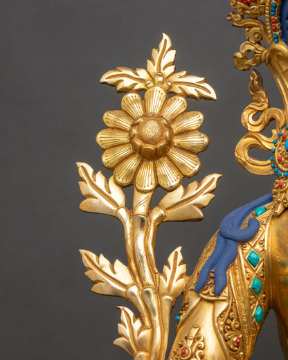 White Tara Statue from Nepal | Healing Buddhist Art