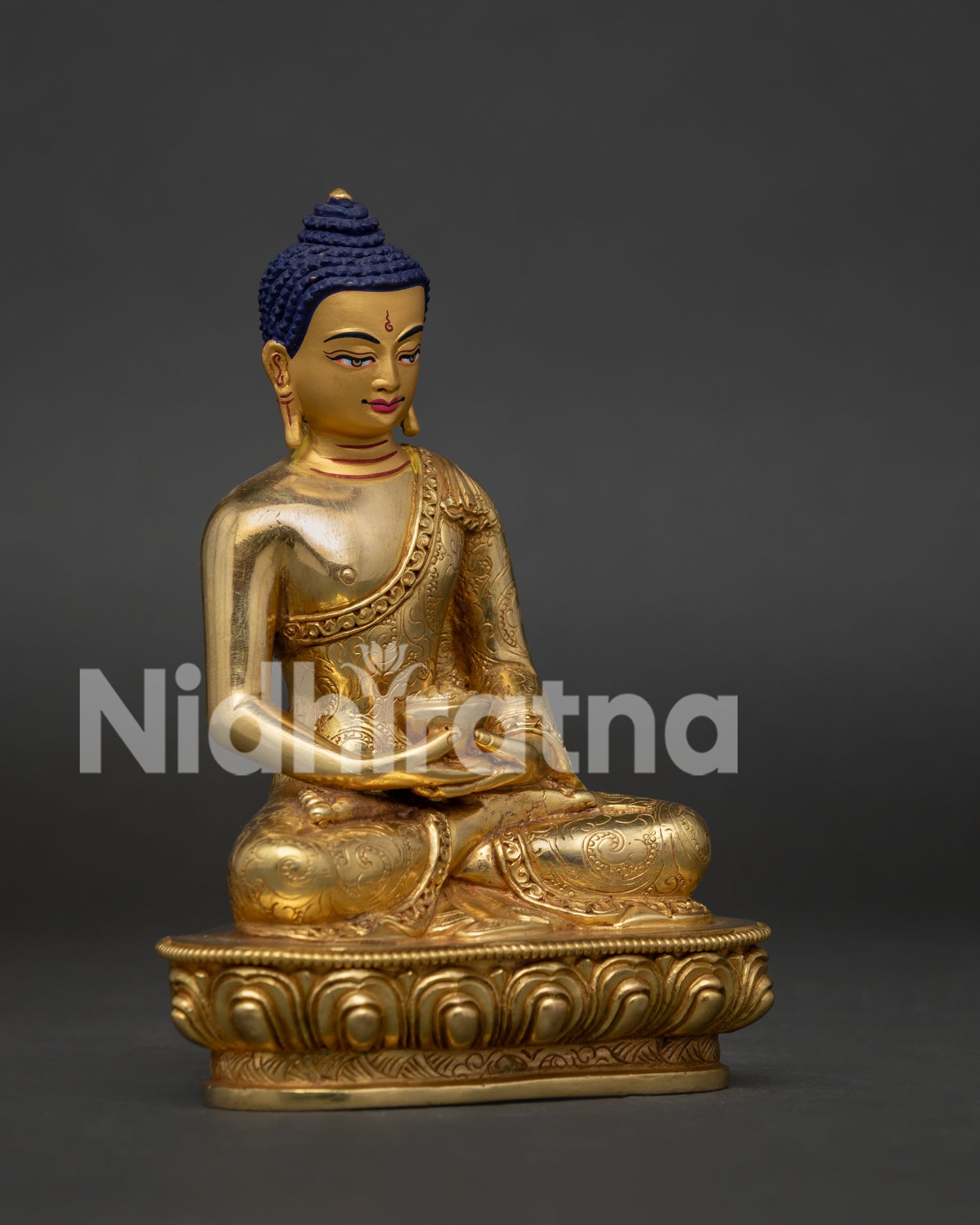 Three Buddha Set Statue | Mini Buddhist Trio for Home Altars
