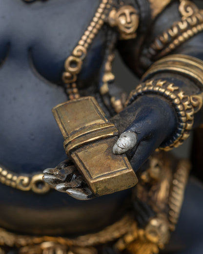 Black Manjushri Statue