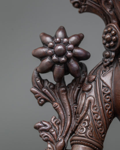 Graceful Green Tara Sculpture | Handcrafted in Nepal