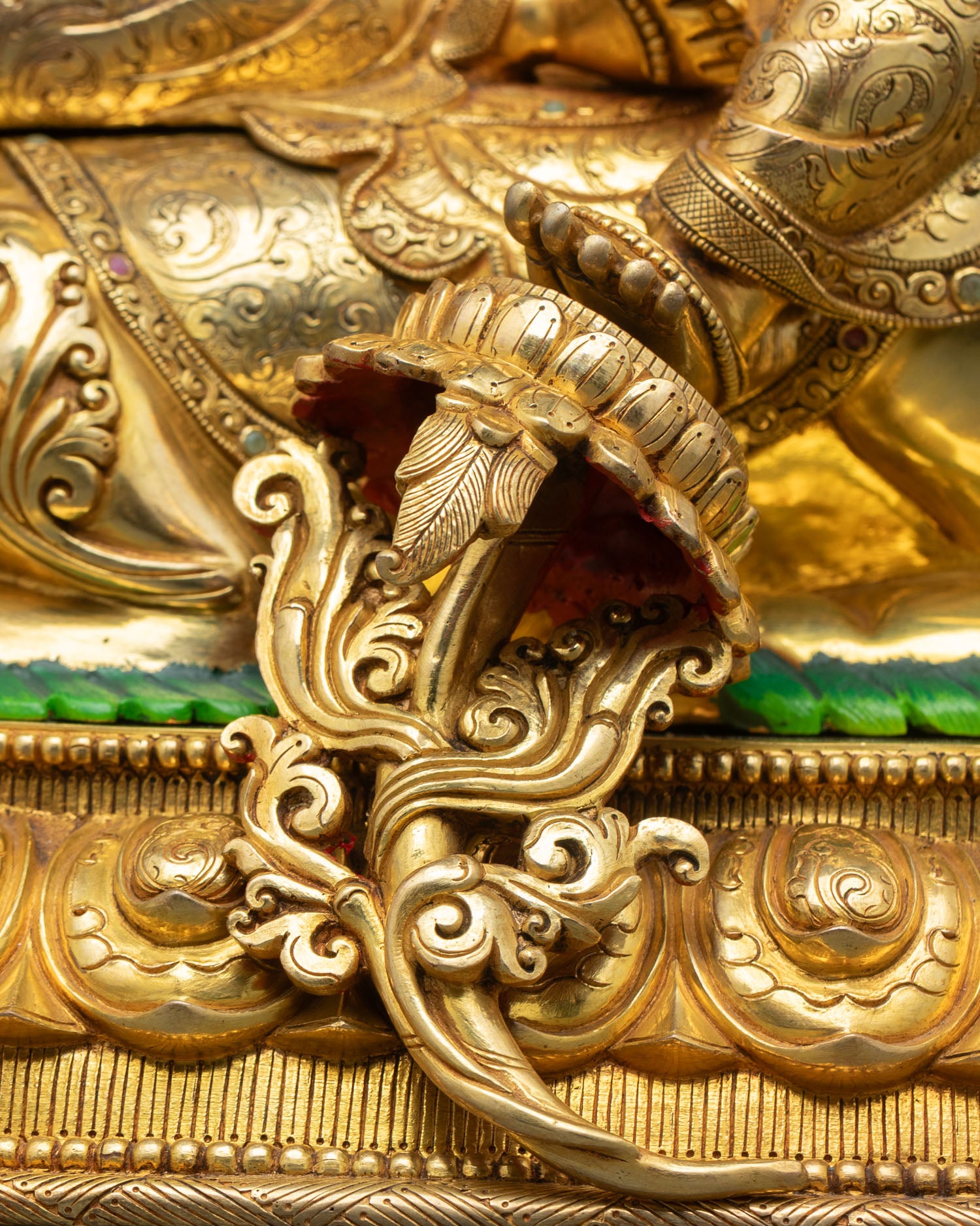 Manjushri Statue | Traditional Buddhist Art from Nepal