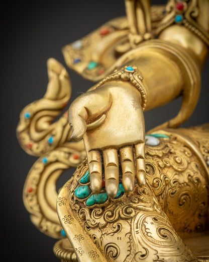 Green Tara Statue | High-Quality Buddhist Artwork for Meditation