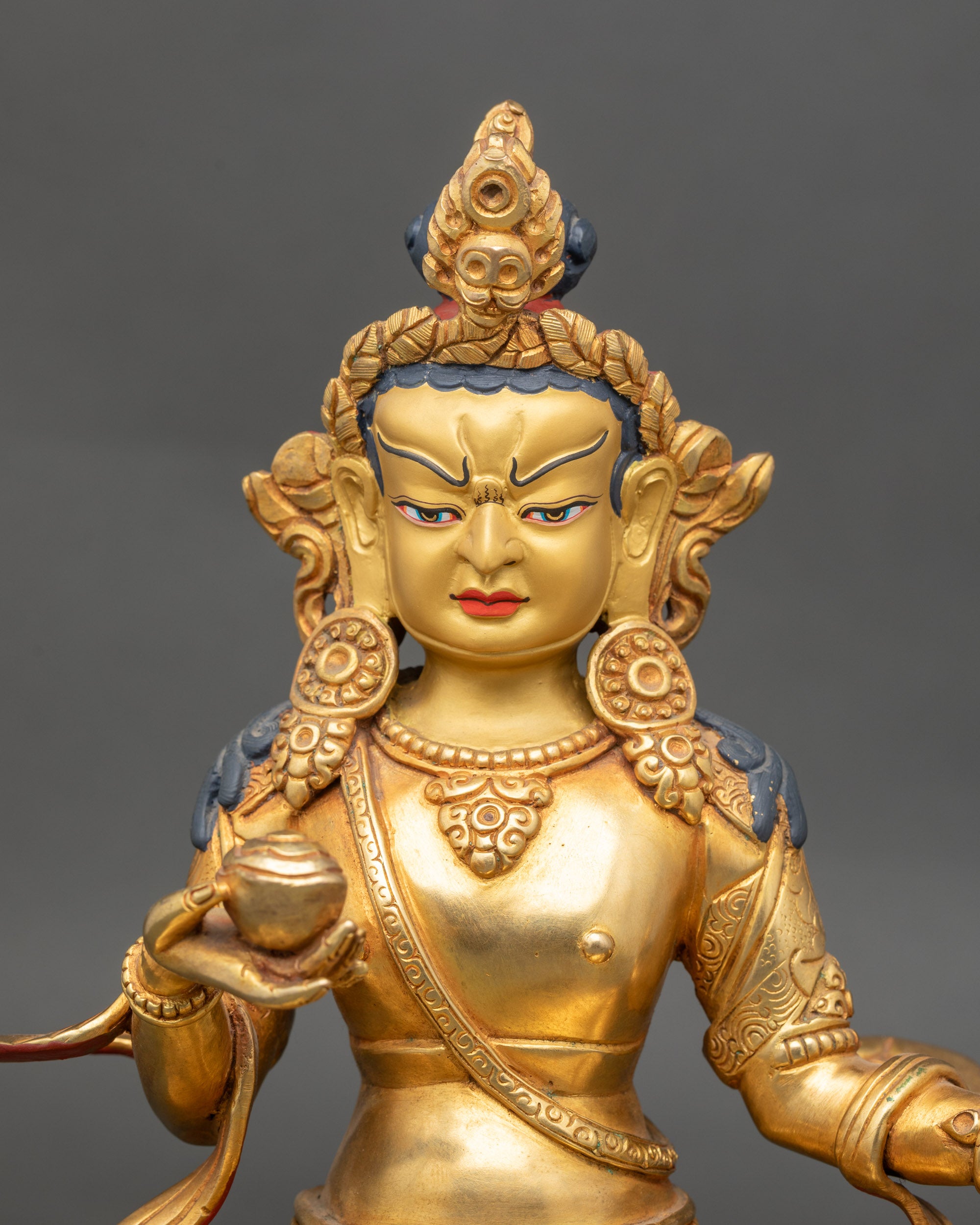Traditional Buddhist Naropa Statue for Spiritual Home Decor