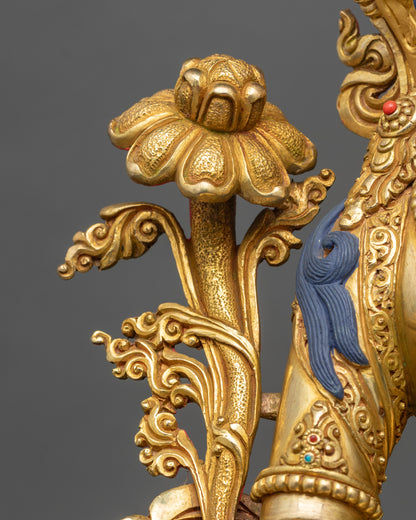 White Tara Meditation Figurine | Enhance Healing and Spiritual Harmony