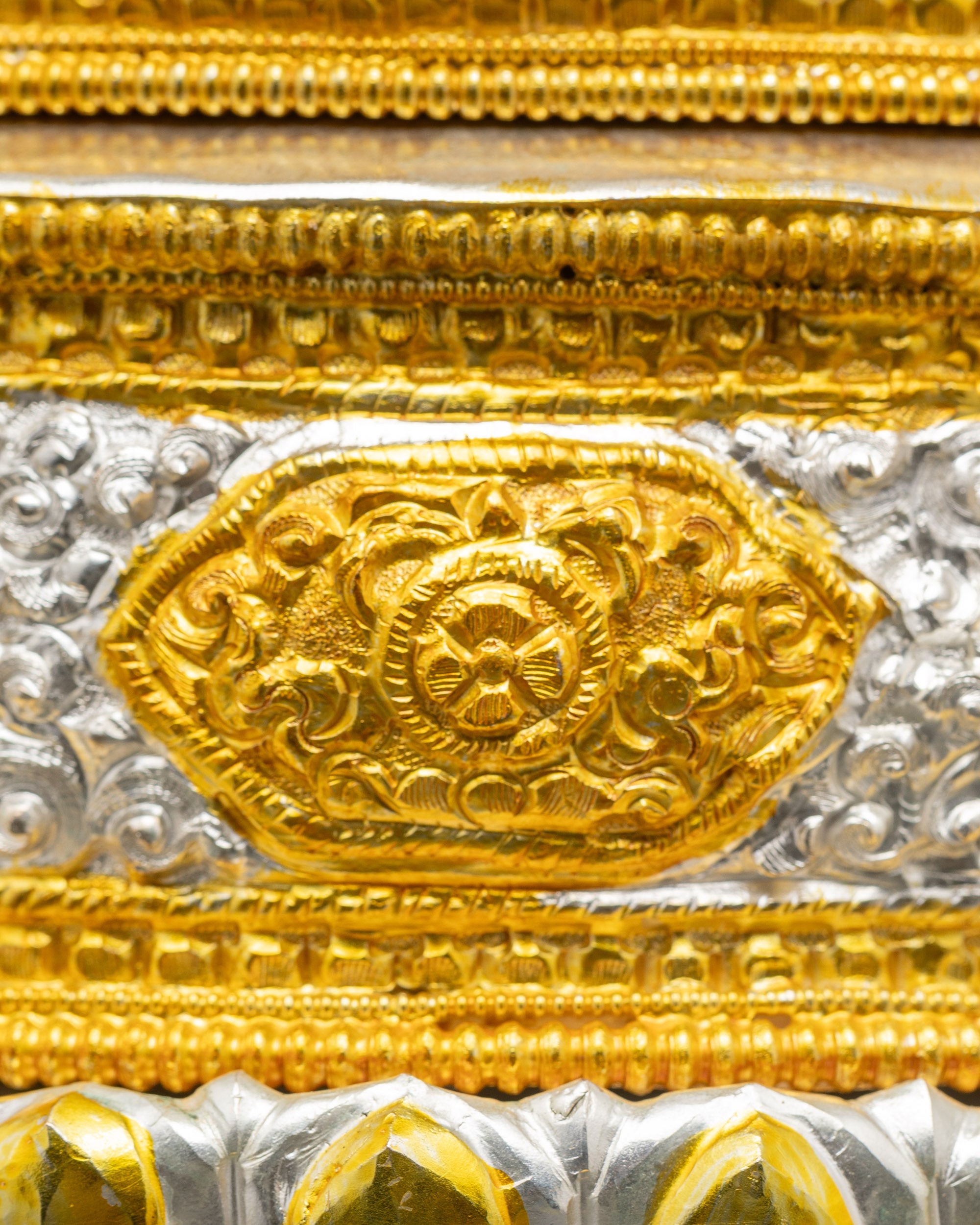 Elevate Your Altar with Authentic Tibetan Mandala Set | Ritual Offering