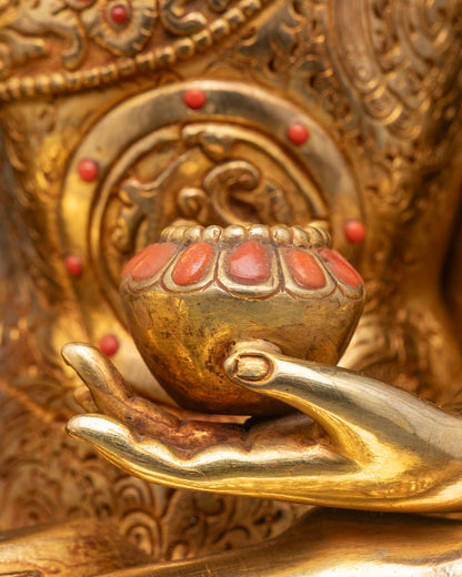 Buddha Shakyamuni Statue – Handcrafted Sacred Home Decor