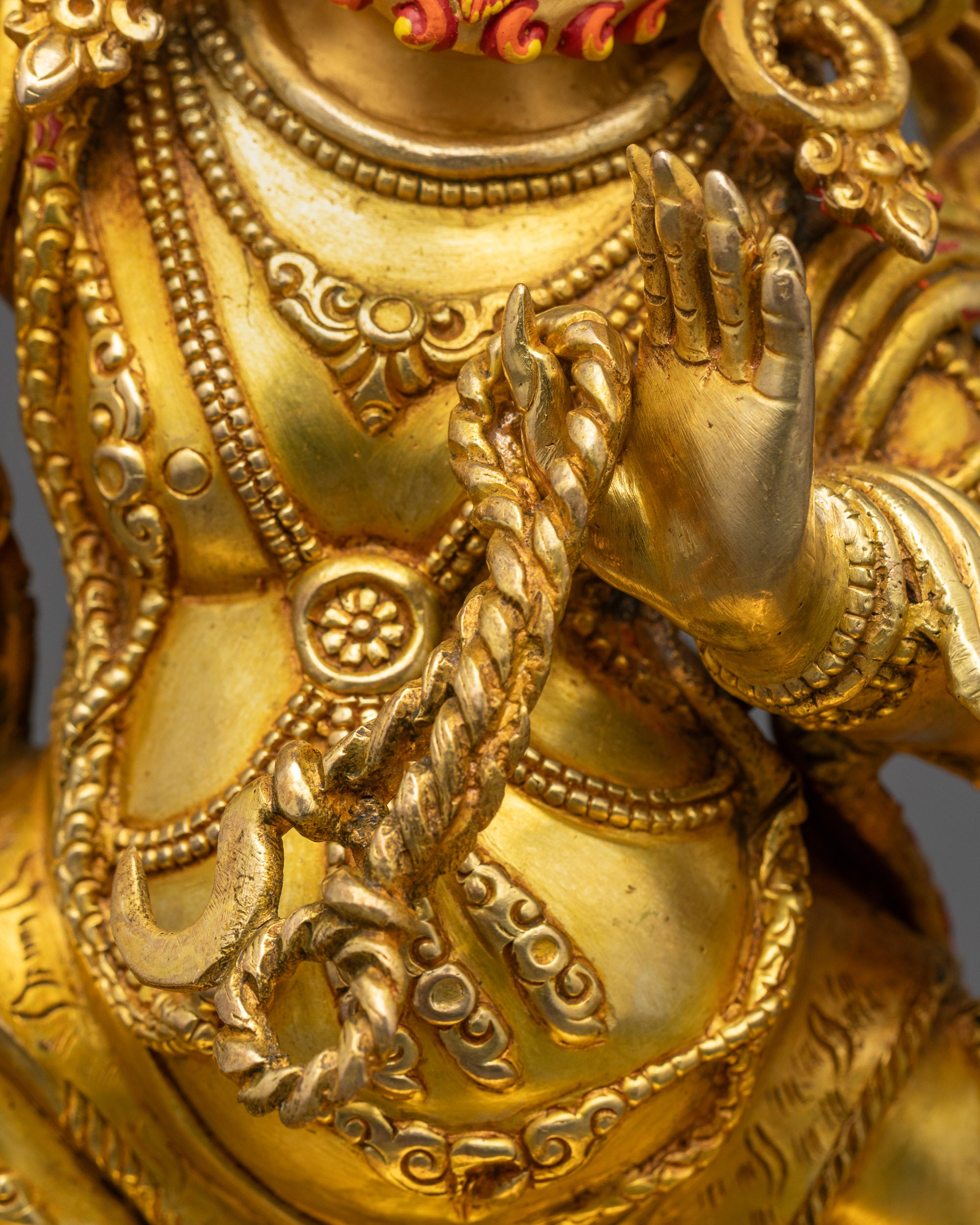 Buddhist Dharma Protector Deity Vajrapani Statue | Nepalese Craft