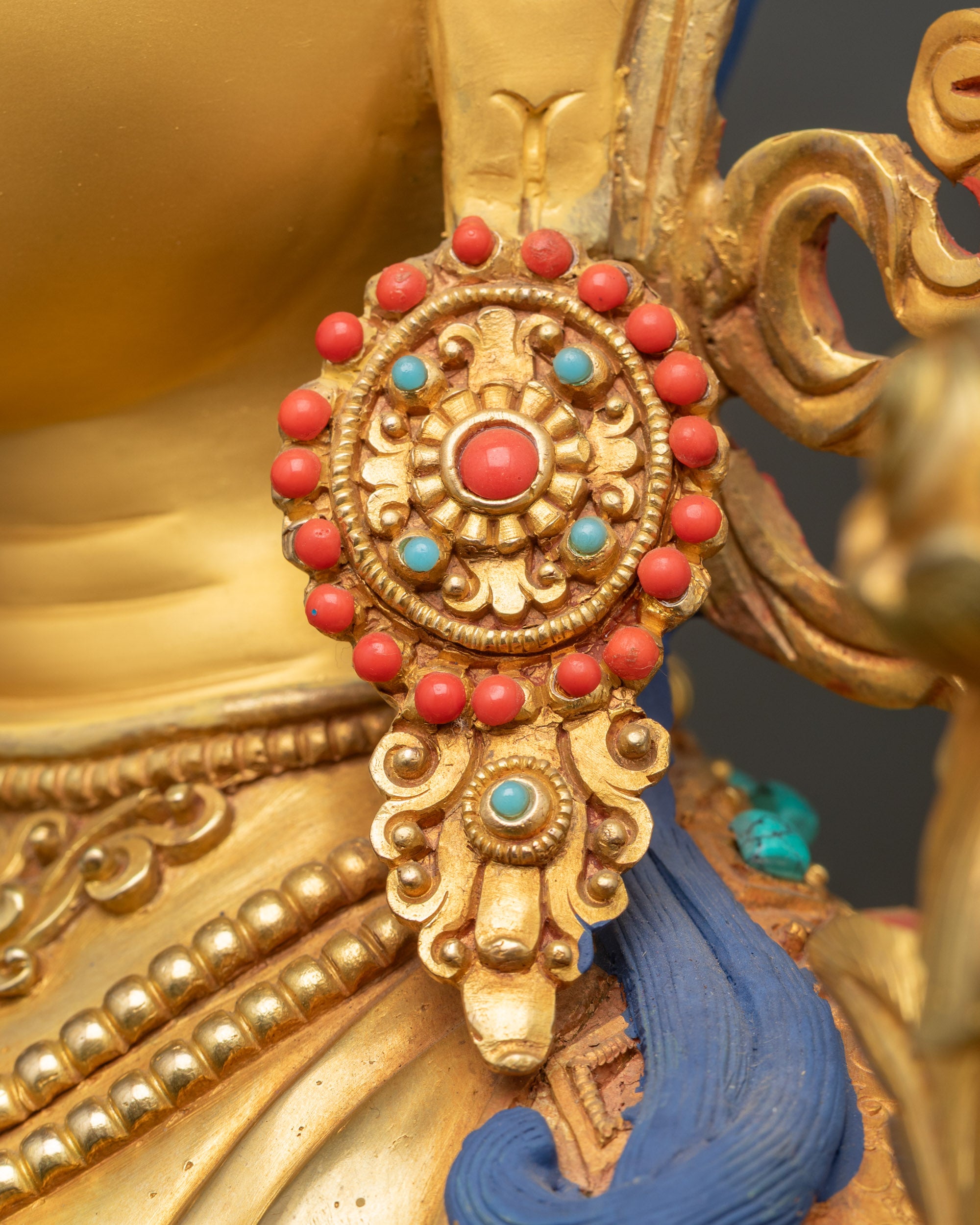 Green Tara Statue | Spiritual Guardian and Meditation Altar Figure