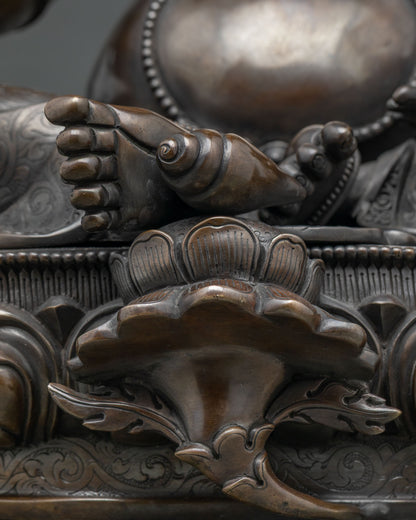 Dzambhala Statue - Buddhist Wealth God Sacred Art