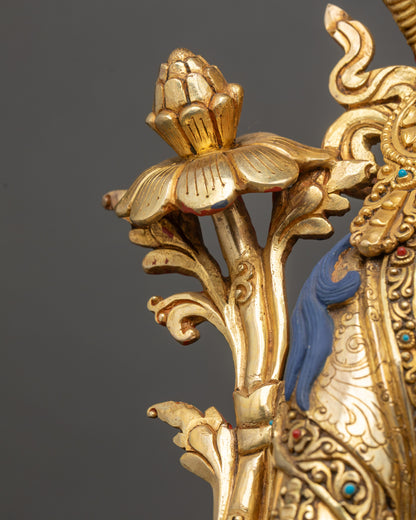 Lotus-Born White Tara Statue- Goddess of Peace and Long-Life