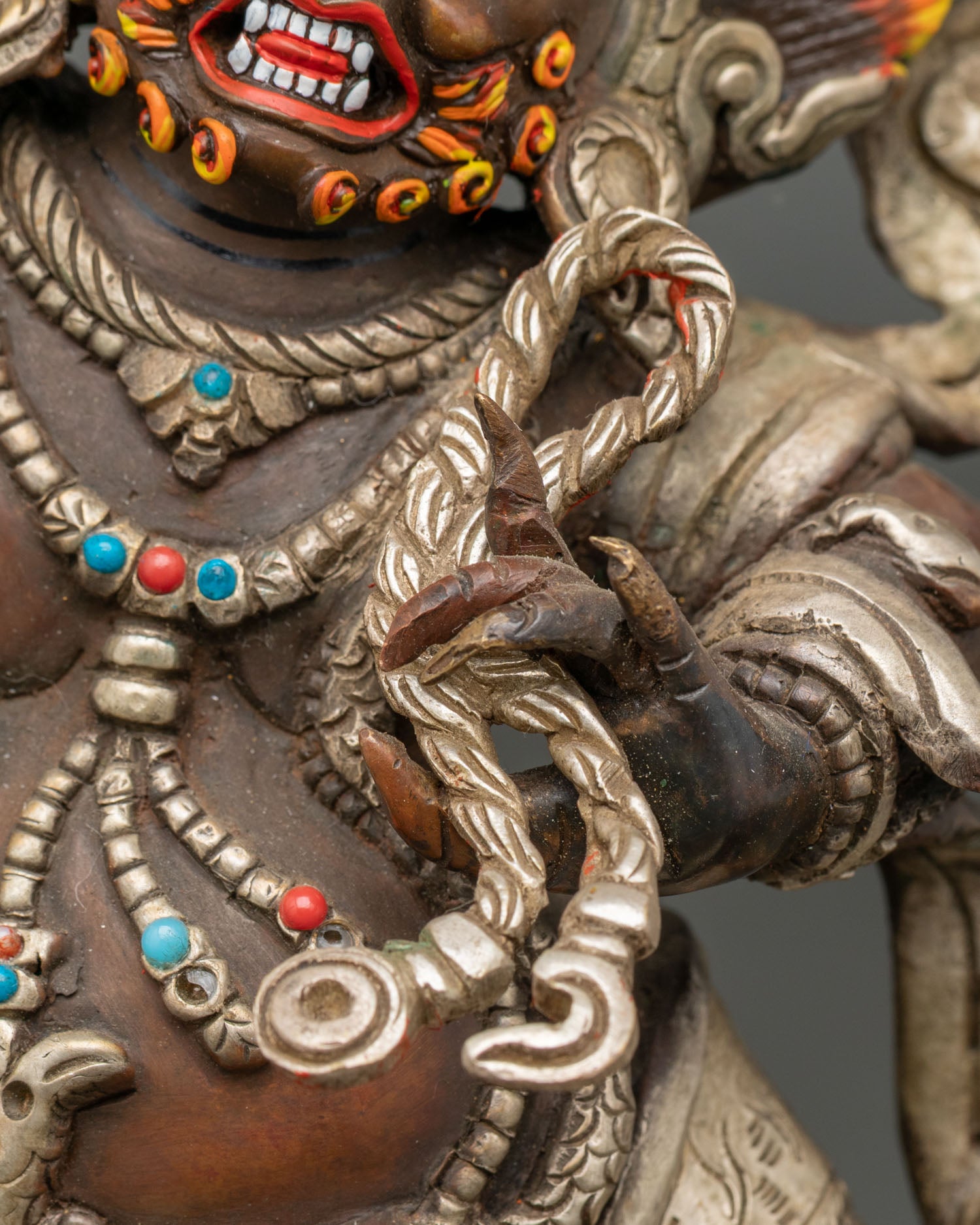 Vajrapani Statue | Handmade Buddhist Protector from Nepal