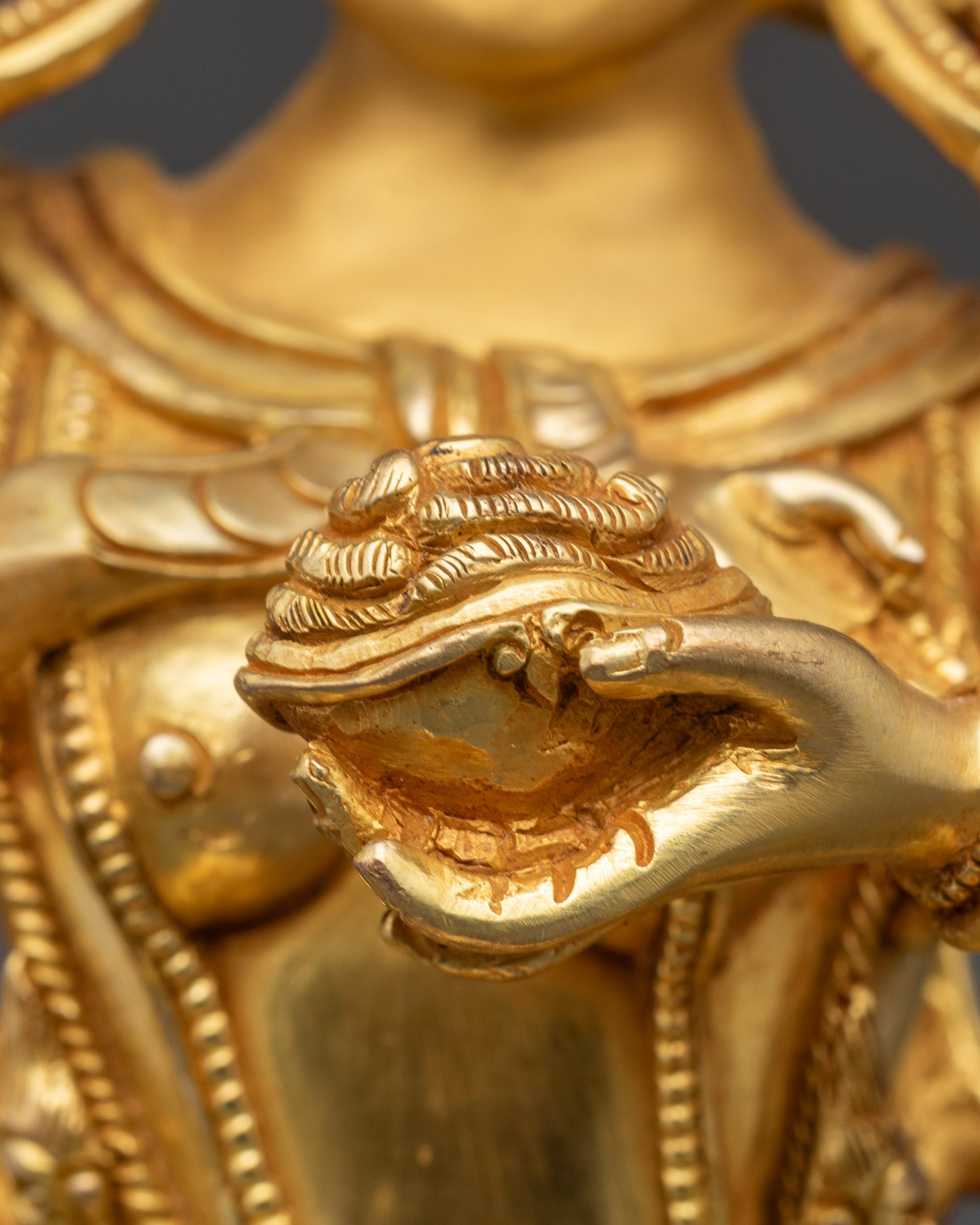 Statue of Troma Nagmo | Tibetan Wrathful Female Protector Deity