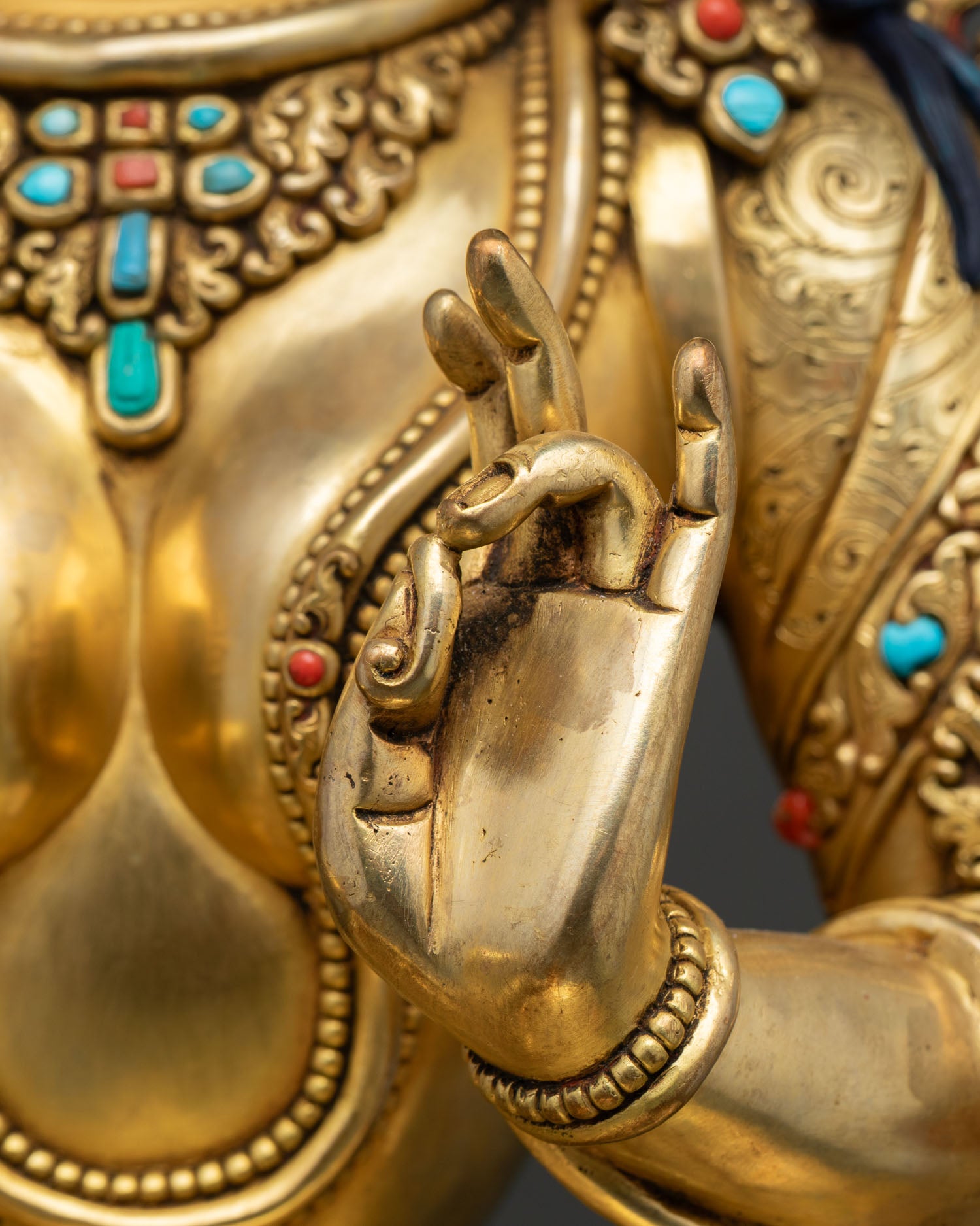 Compassionate Savior Green Tara – Handmade Buddhist Statue