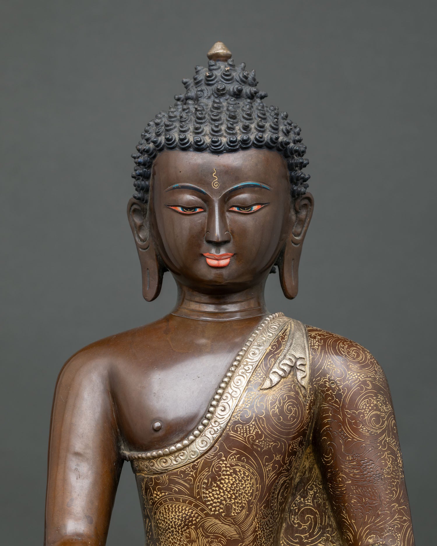 Shakyamuni Buddha Statue | Traditional Newari Craft