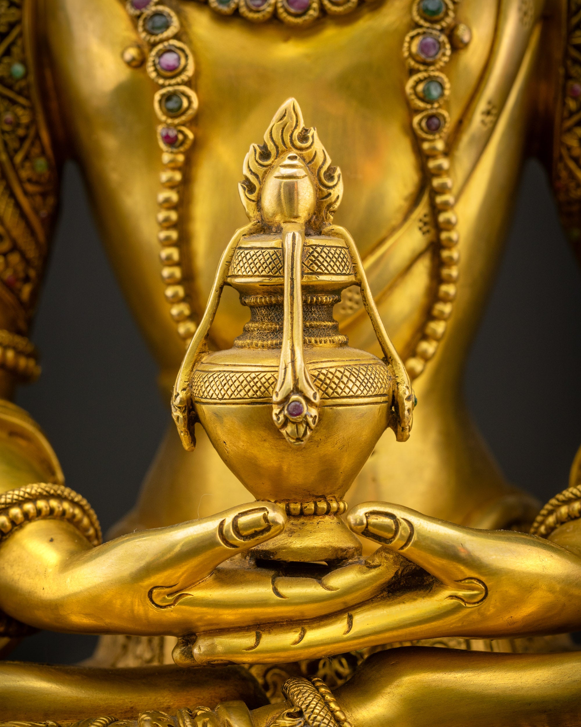 Embrace Long Life with Amitayus Statue | Longevity Buddha Sculpture