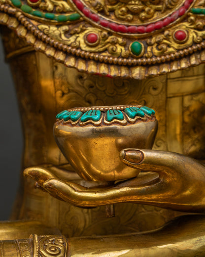Grand Jowo Rinpoche Statue from Nepal | Vajrayana Buddhist Sculpture