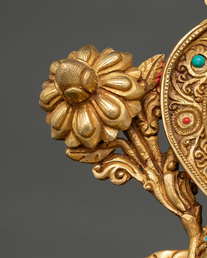 Green Tara Statue | Hand-Carved Meditation & Spiritual Decor