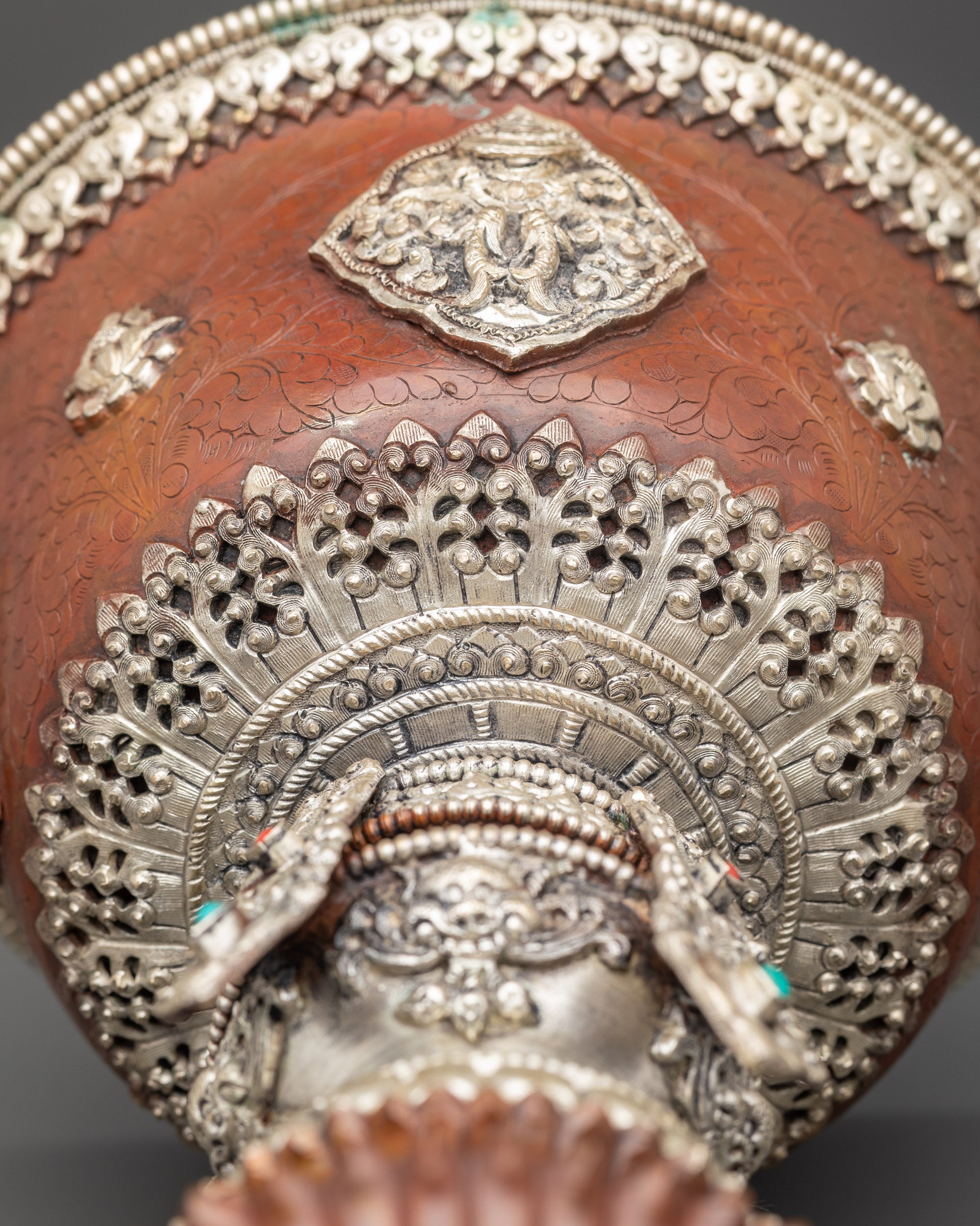 Traditional Buddhist Butter Lamp | Handmade Ritual Vessel