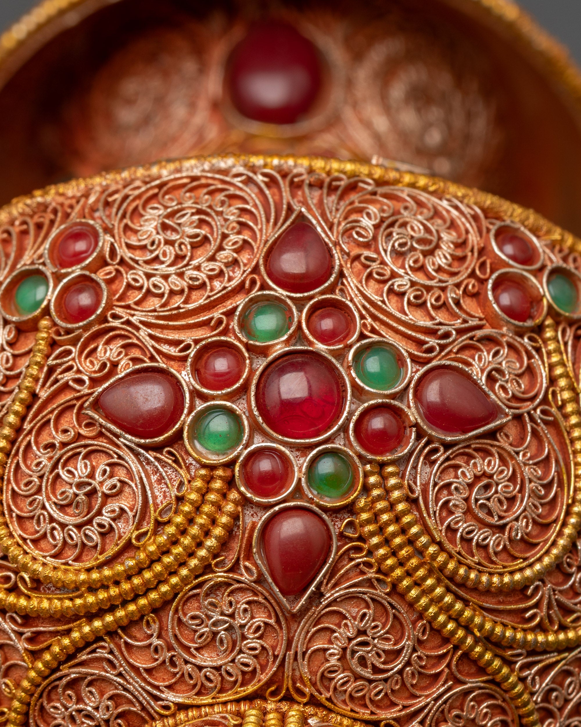 Copper Karuwa Water Pitcher | Traditional Himalayan Ritual Item