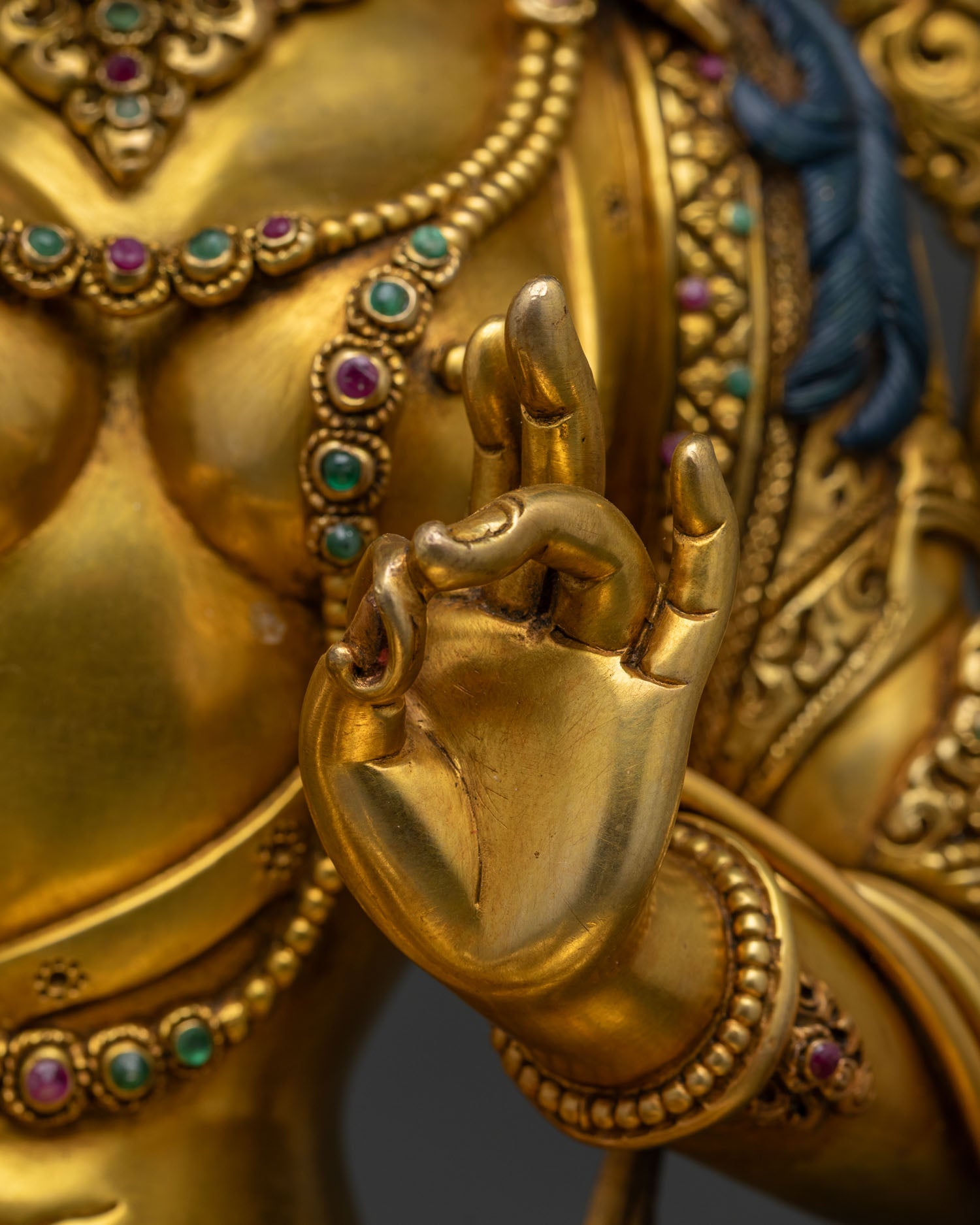 Green Tara Statue
