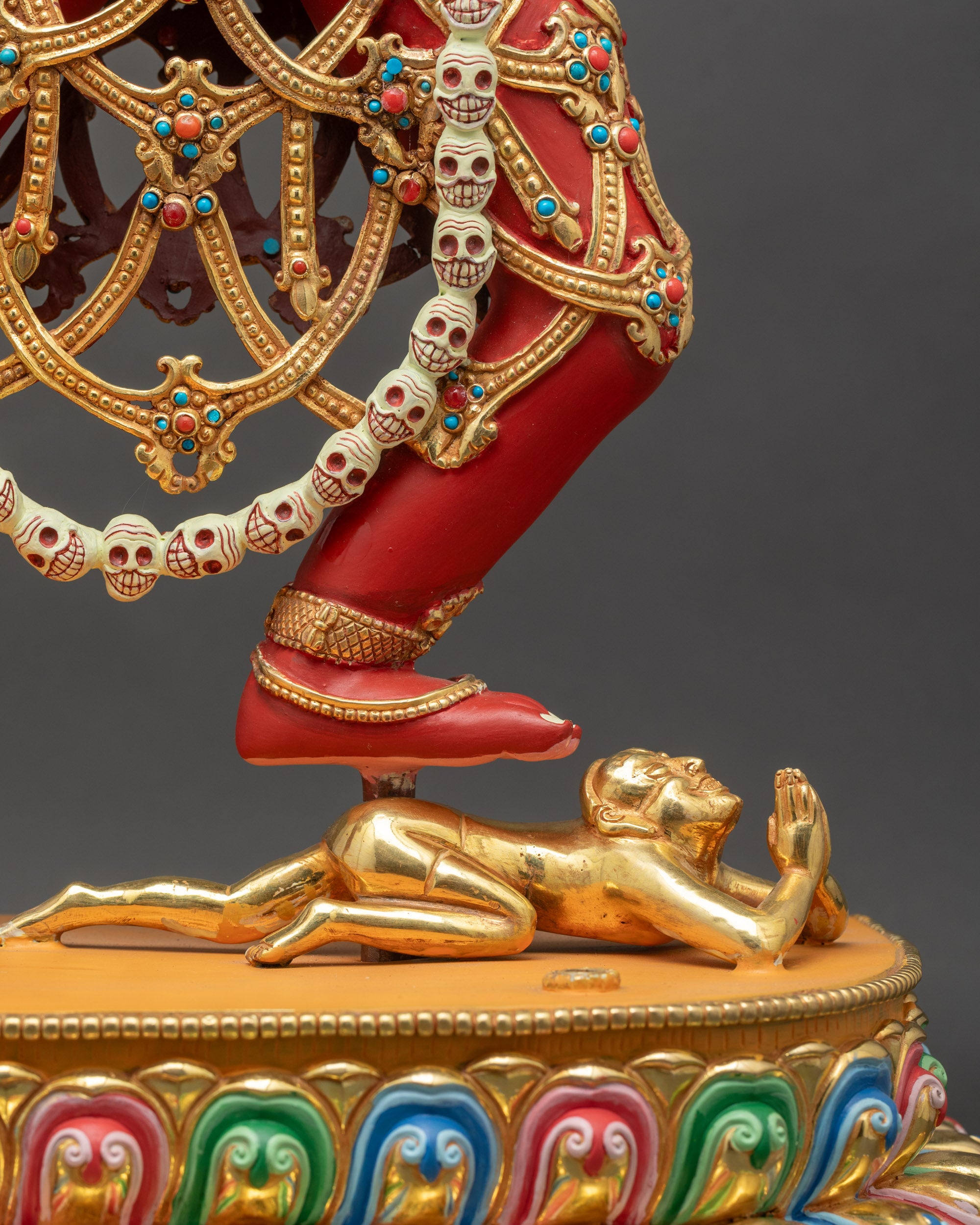Red Vajrayogini Statue | Authentic Tibetan Buddhist Artwork
