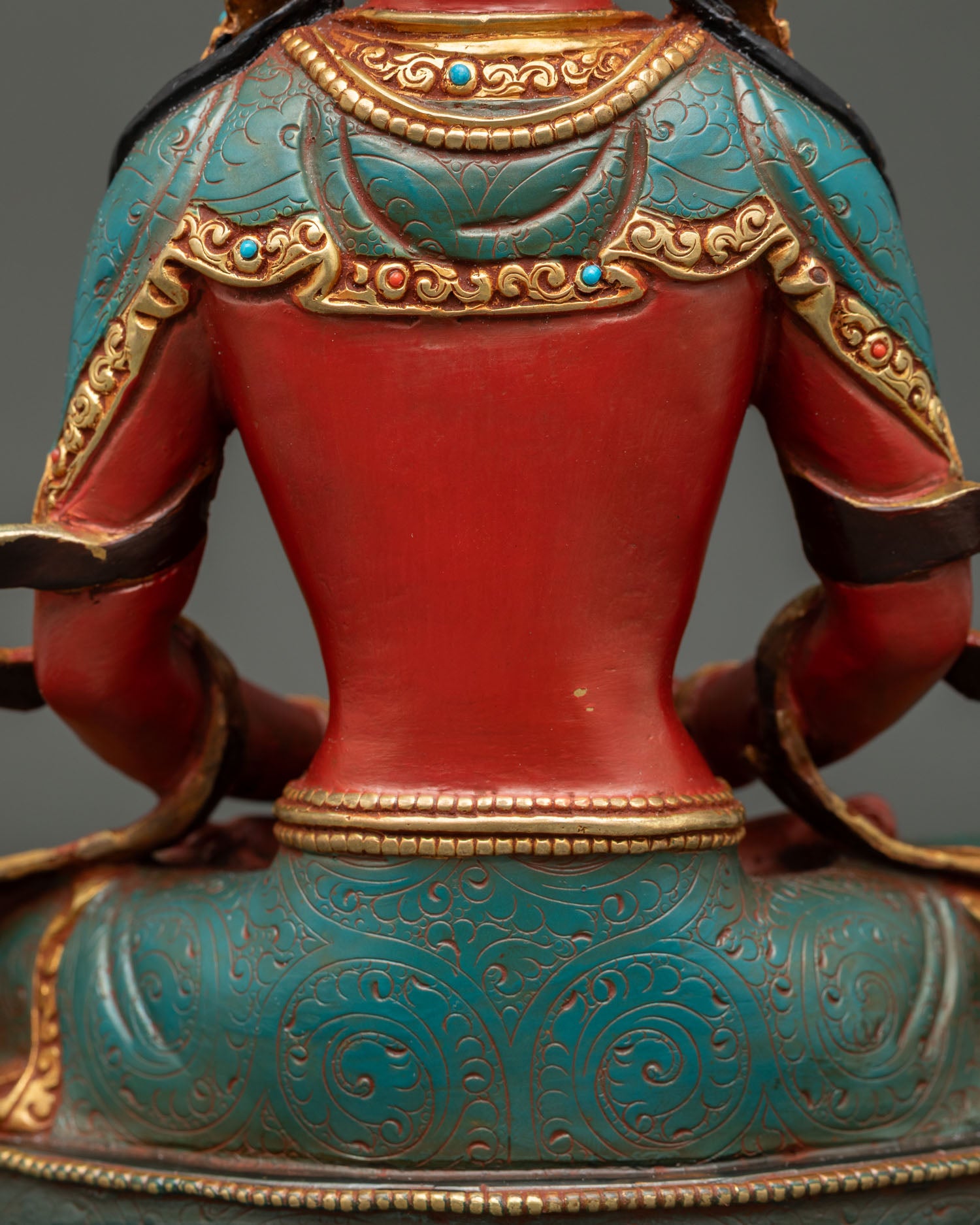 Amitayus Statue | Buddhist Longevity Deity Artwork