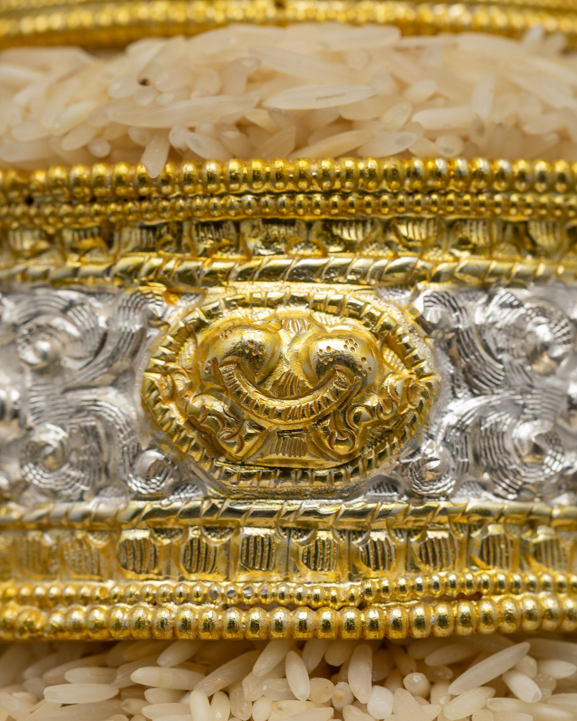 5-inch Handcrafted Tibetan Mandala | Sacred Copper Offering for Altars