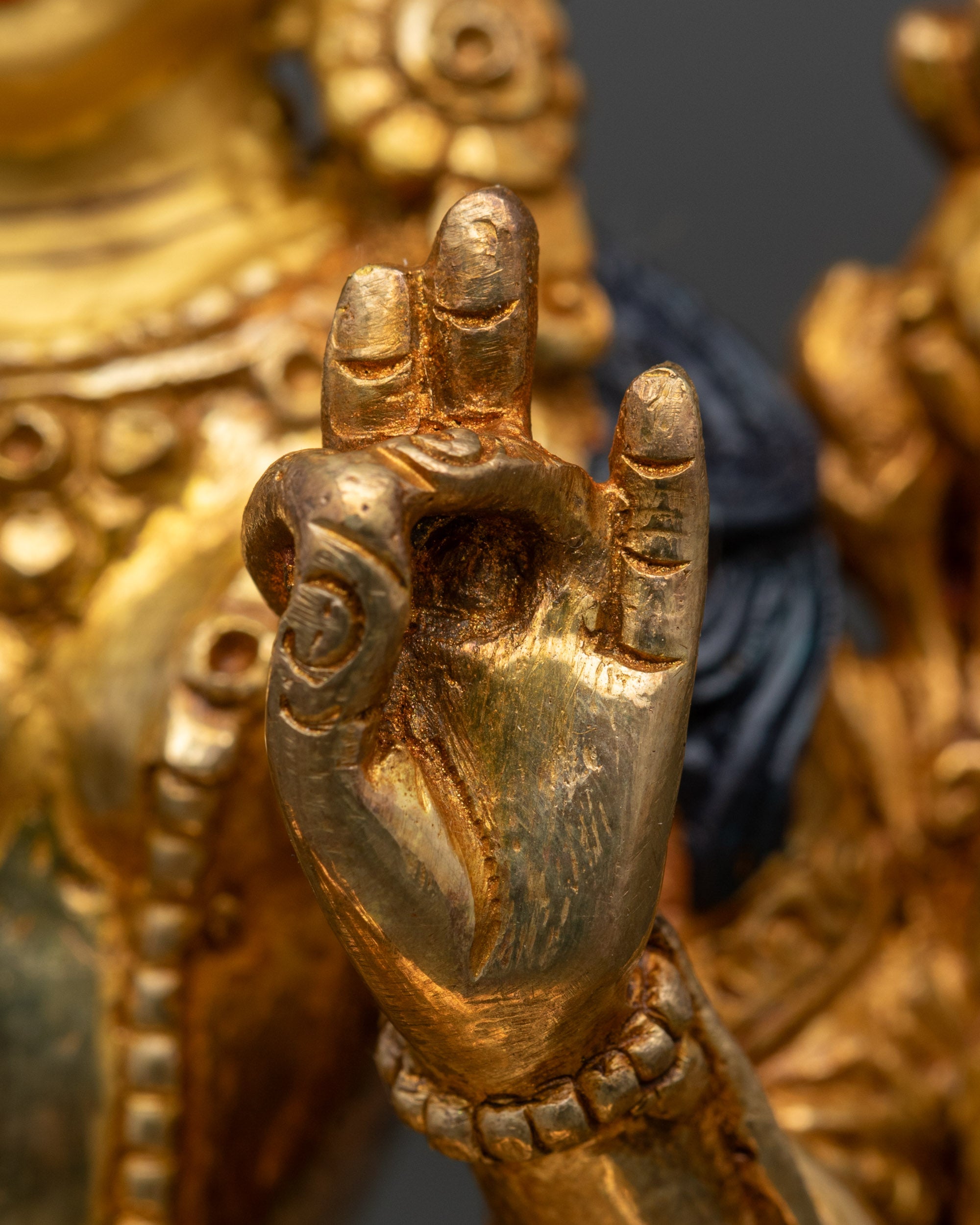 Authentic Green Tara Figurine | Handcrafted Statues from Nepal