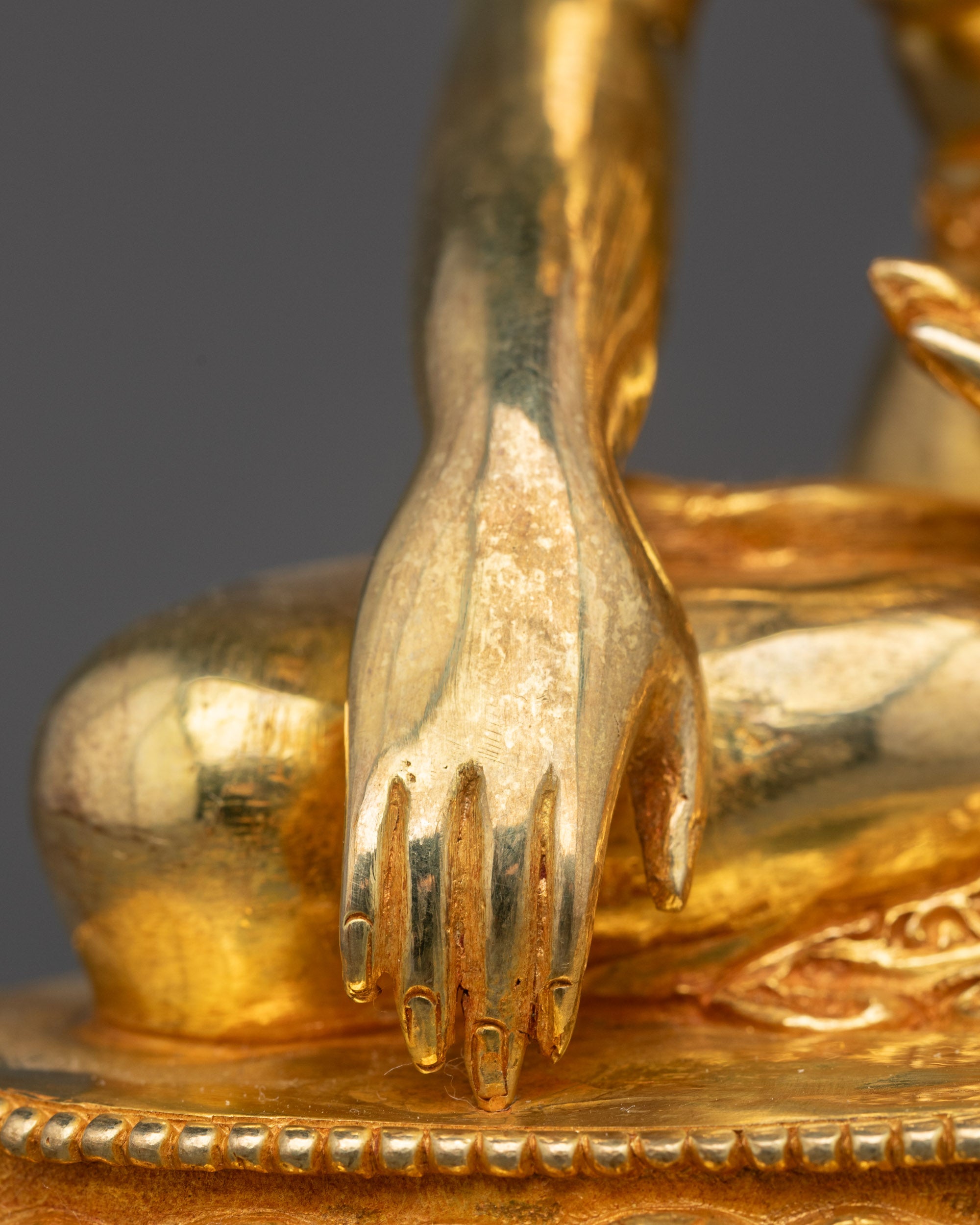 Serene Buddha Figurine from Nepal | Embodying Serenity and Enlightenment