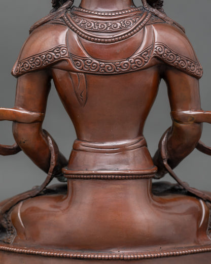 Amitayus Buddha Sculpture- The Buddha of Infinite Life