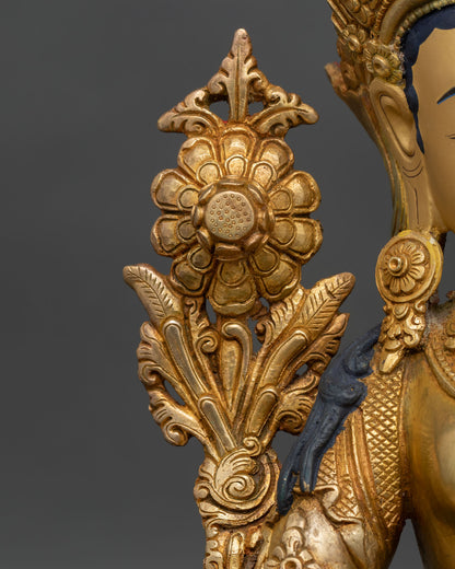 White Tara Statue for Altar Decor | Handcrafted in Nepal