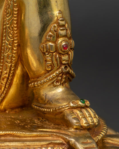 Virupa Copper Statue | Mahasiddha Figurine for Altar & Meditation