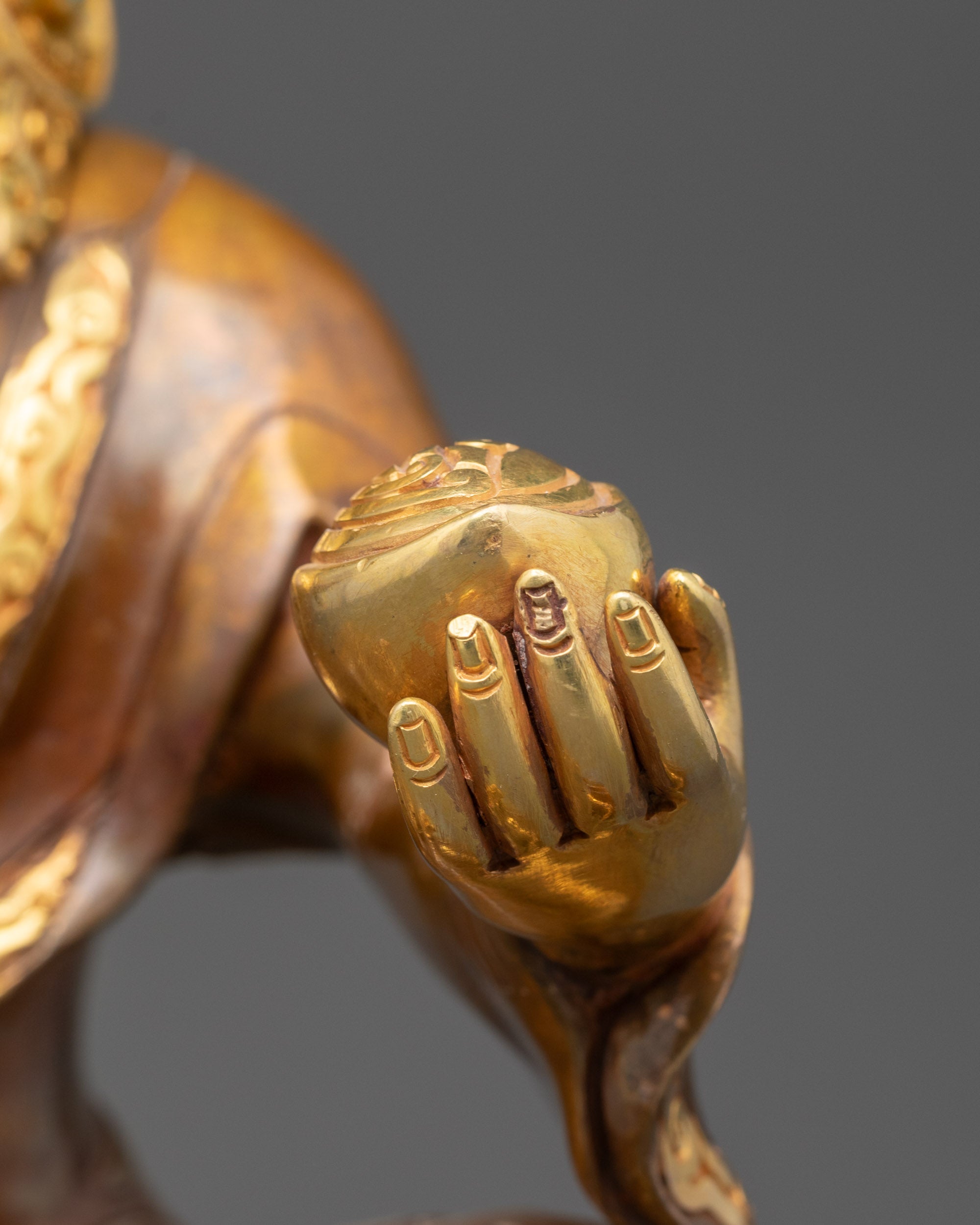 Handmade Deva Guru Rinpoche Statue | Buddhist Guru Yab-Yum Figurine