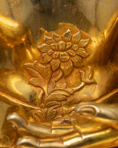 Handmade Shakyamuni Buddha Statue | Sacred Awakened One Figurine