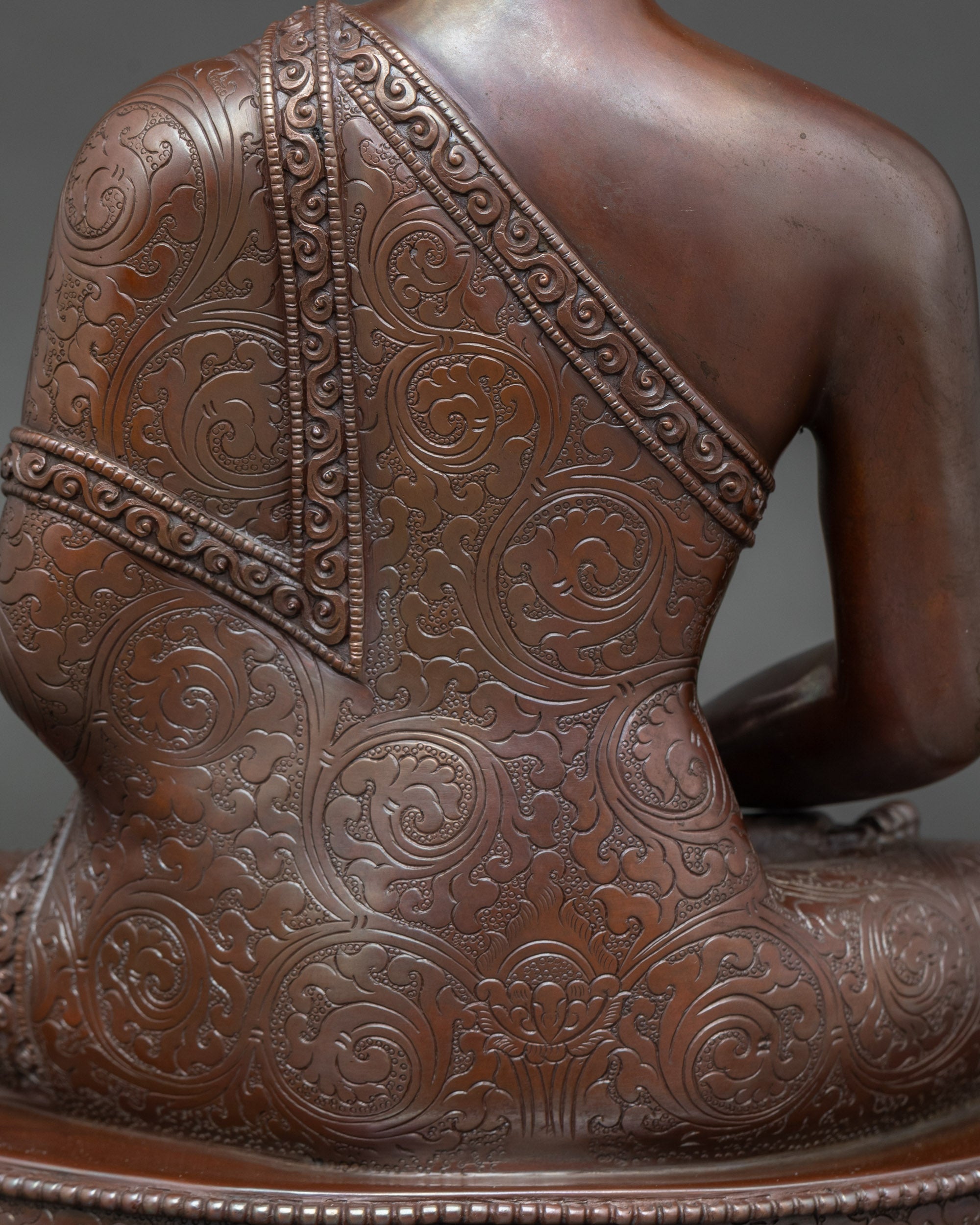 Handcrafted Three Buddha Statue Set for Home Altar | Nepalese Buddhist Art