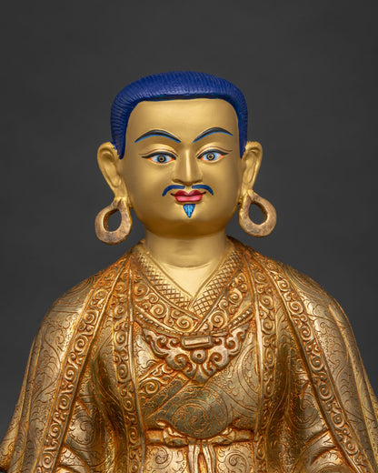 Marpa Set Statue | Revered Masters of the Kagyu Tradition