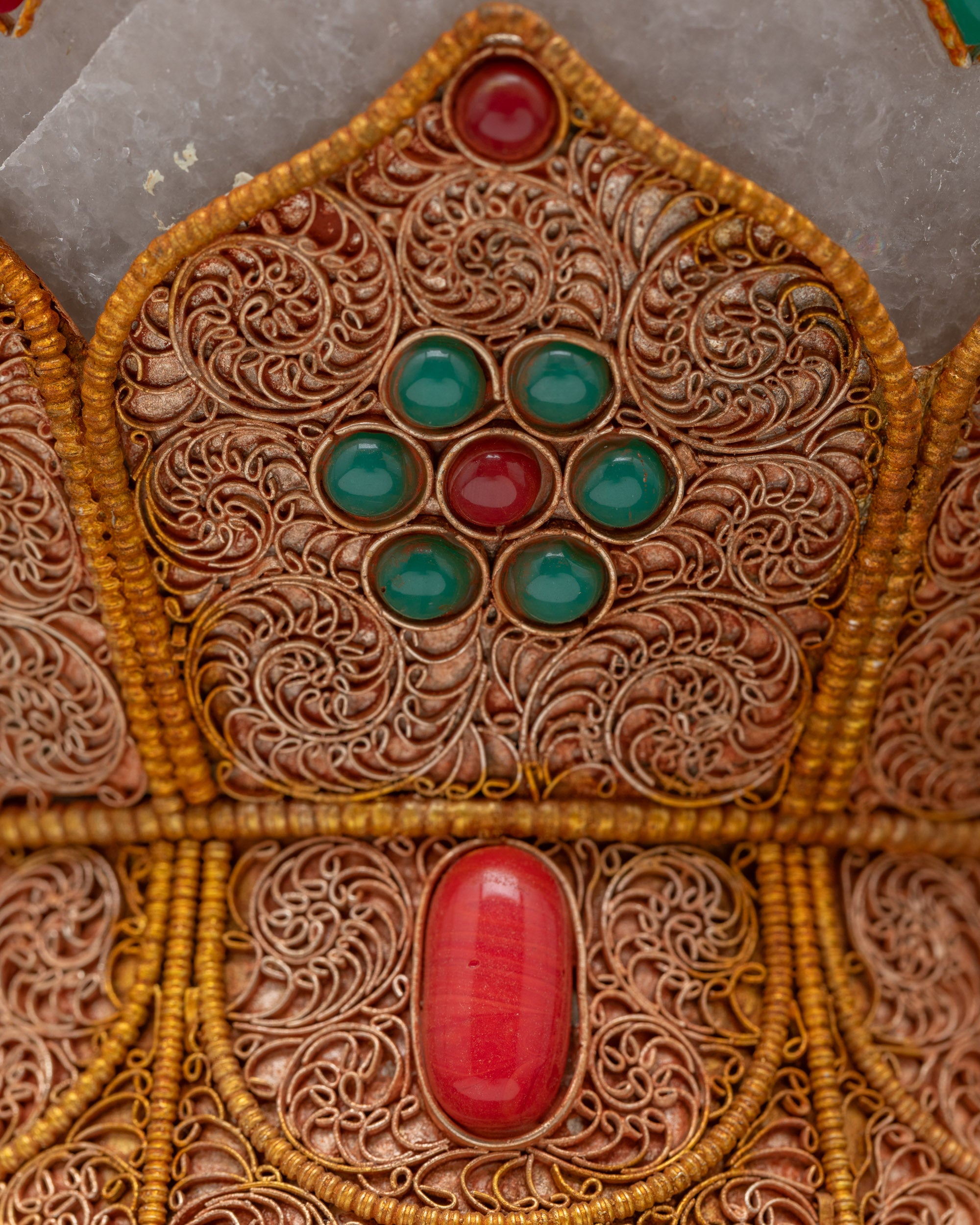 Buy Buddhist Ritual Stupa | Handcrafted Tibetan Shrine Ornament Nepal